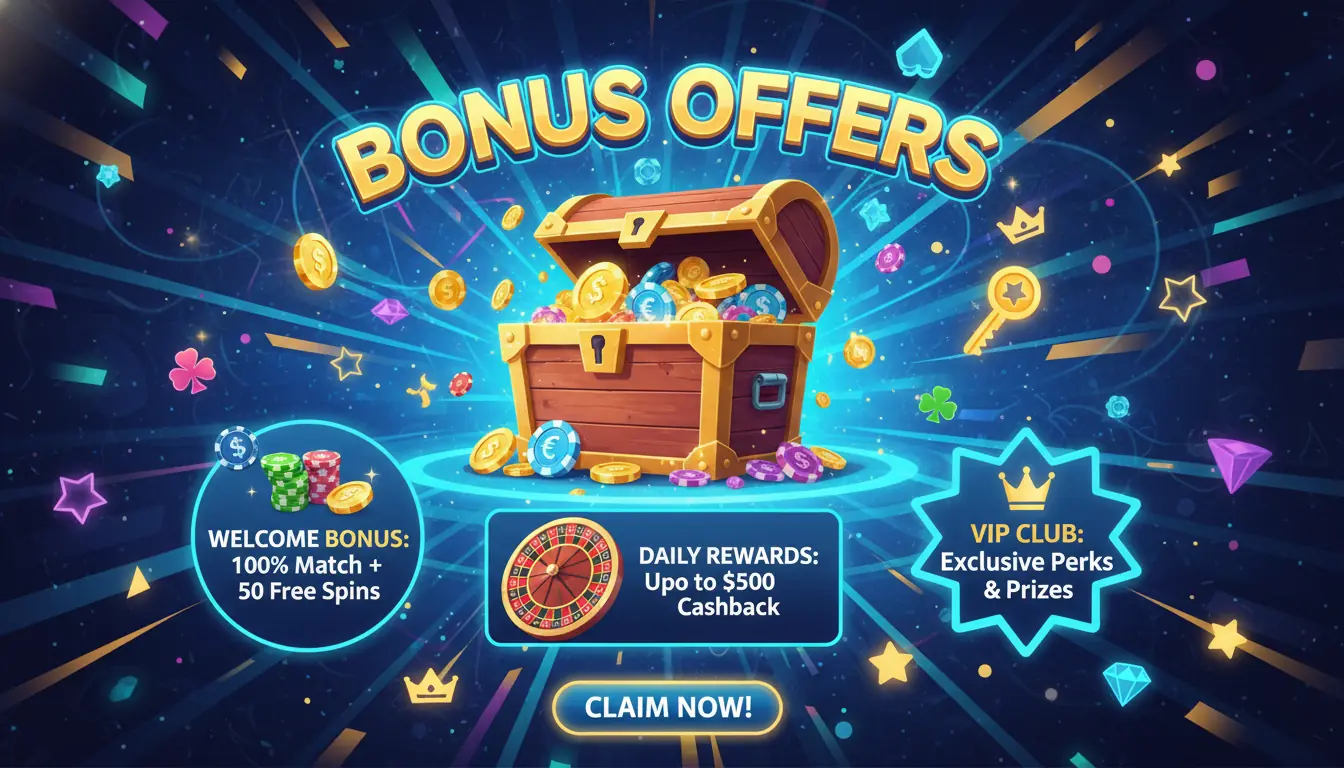 Boom casino bonustarjoukset